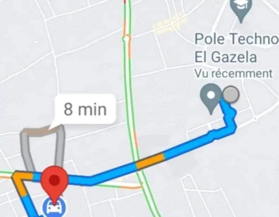 Studio, Cite La Gazelle ,Pas Jafar, Quartier Calme 10 Min De L'Aeroport Pres Du Technopark מראה חיצוני תמונה
